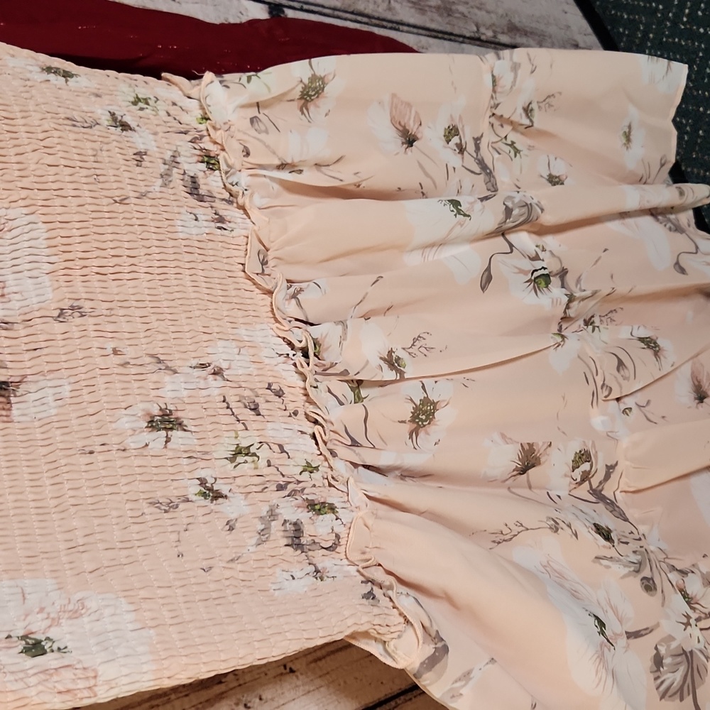 NWT Floral Maxi Bodycon Pencil Dress - Picture 2 of 5